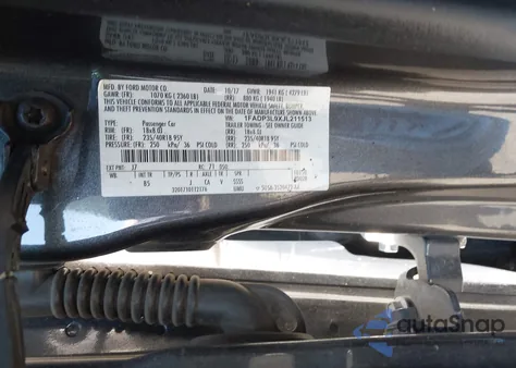 2018 Ford Focus St из США, поврежденный, VIN 1FADP3L9XJL211513